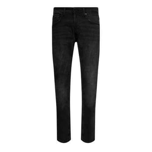 Front - Replay Mens Grover Faded Straight Jeans
