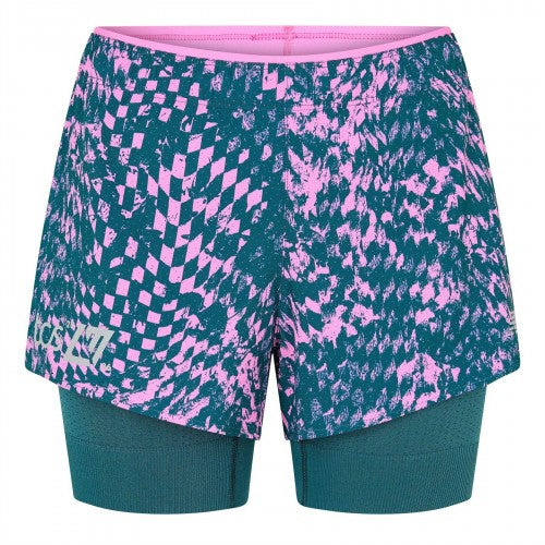 Front - New Balance Womens/Ladies London Edition 2 in 1 Running Shorts