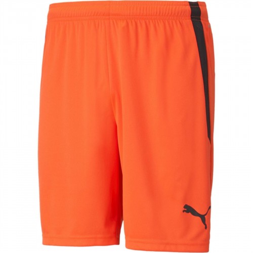 Front - Puma Mens TeamLIGA Side Stripe Football Shorts