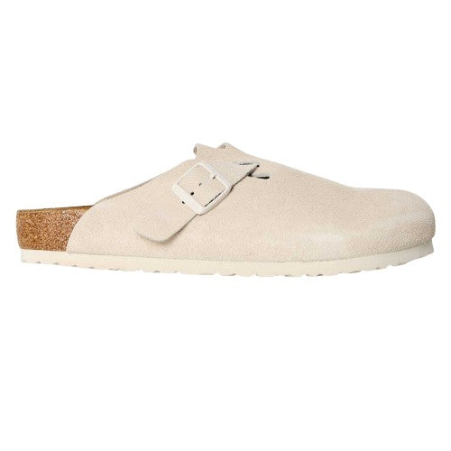 Front - Birkenstock Mens Boston Suede Clogs