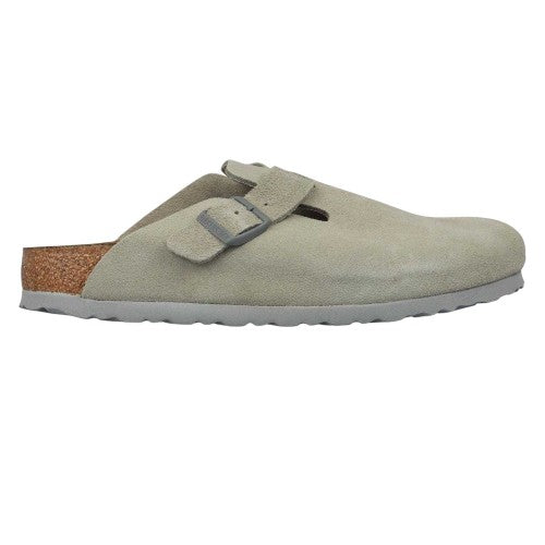 Front - Birkenstock Womens/Ladies Boston Suede Clogs