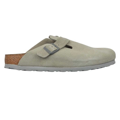 Front - Birkenstock Womens/Ladies Boston Suede Clogs