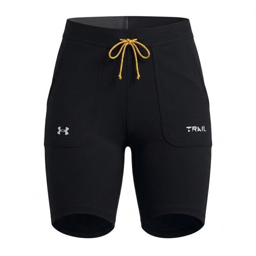 Front - Under Armour Womens/Ladies Trail Running Shorts