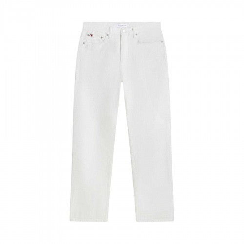 Front - Tommy Hilfiger Mens Denim Straight Leg Jeans