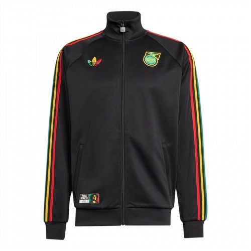 Front - Adidas Mens 2026 Jamaica Regular Tracksuit Top