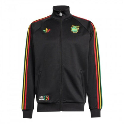 Front - Adidas Mens 2026 Jamaica Regular Tracksuit Top
