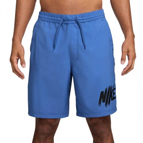 Front - Nike Mens Dri-FIT Graphic Print Shorts