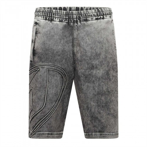 Front - Diesel Mens Enny Denim Shorts