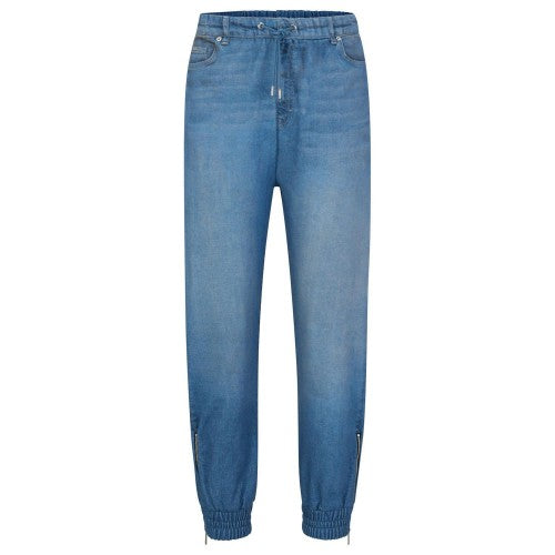 Front - Hugo Boss Womens/Ladies C_Erag Jersey Trousers