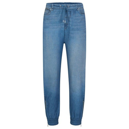 Front - Hugo Boss Womens/Ladies C_Erag Jersey Trousers