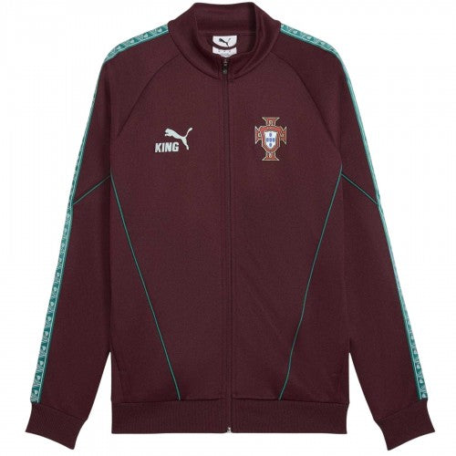 Red-Green - Front - Puma Mens Lightweight Fitted Tracksuit Top