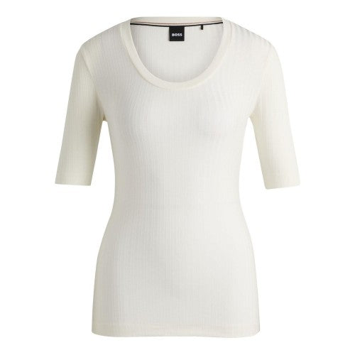 Front - Boss Womens/Ladies Effilie Scoop Neck Top