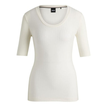 Front - Boss Womens/Ladies Effilie Scoop Neck Top