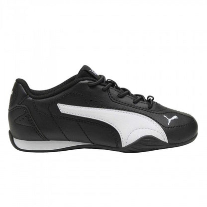 Front - Puma Childrens/Kids Catch Flat Heel Trainers