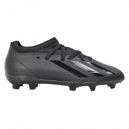 Front - Adidas Childrens/Kids X Crazyfast.3 Firm Ground Football Boots
