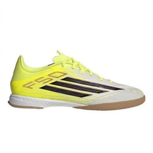 Front - Adidas Mens F50 League Futsal Flat Indoor Football Shoes