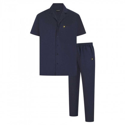 Front - Lyle & Scott Mens Remmington Pyjama Set