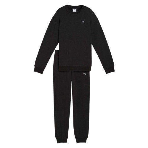 Front - Puma Childrens/Kids Elevated Crew Neck Tracksuit