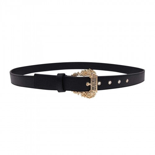 Front - Versace Jeans Womens/Ladies Leather Belt