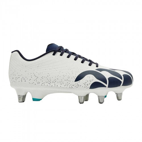 Front - Canterbury Mens Stampede Groundbreak Team Soft Ground Rugby Boots