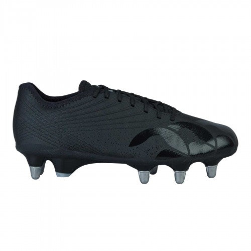 Front - Canterbury Mens Stampede Groundbreak Pro Lace Up Soft Ground Rugby Boots