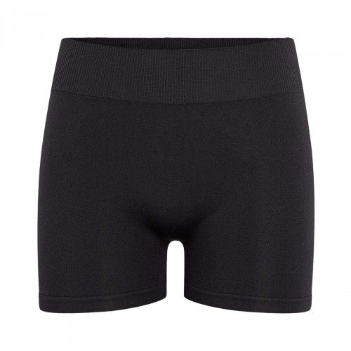Front - Pieces Womens/Ladies London High Waist Cycling Shorts