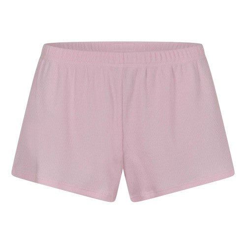 Front - Skims Womens/Ladies Ribbed Loose Fit Shorts