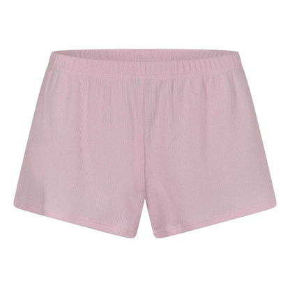 Front - Skims Womens/Ladies Ribbed Loose Fit Shorts