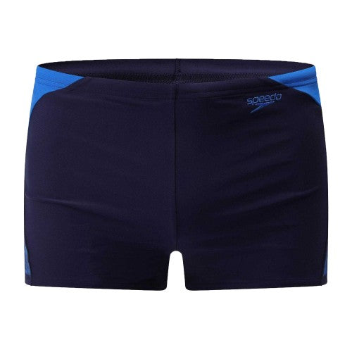 Front - Speedo Mens Hyperboom Swimming Trunks