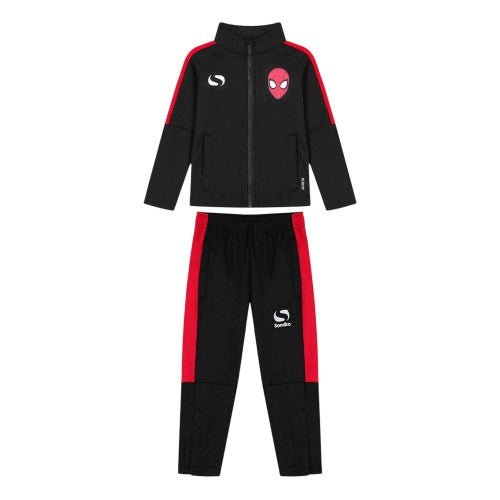 Front - Spider-Man Childrens/Kids Ankle Slit Tracksuit