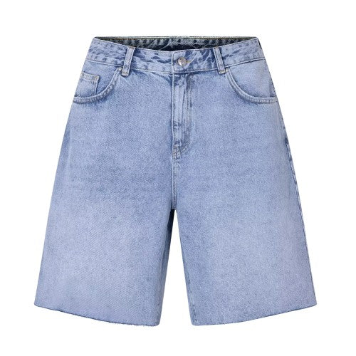 Front - Couture Club Mens Denim 5 Pockets Shorts