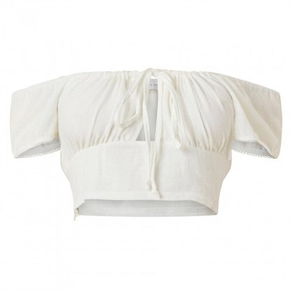 Front - Grace Jacob Womens/Ladies Alba Bandeau Crop Top