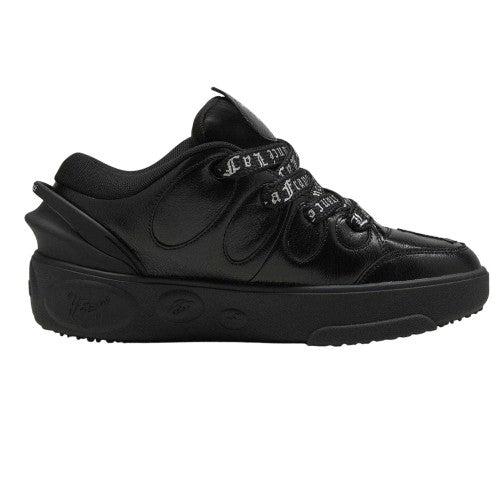 Front - Puma Mens La France Chrome Trainers