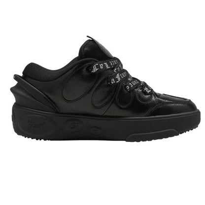 Front - Puma Mens La France Chrome Trainers