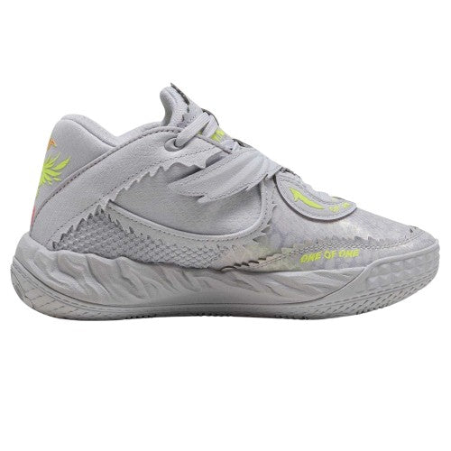 Front - Puma Childrens/Kids Metallic Basketball Shoes