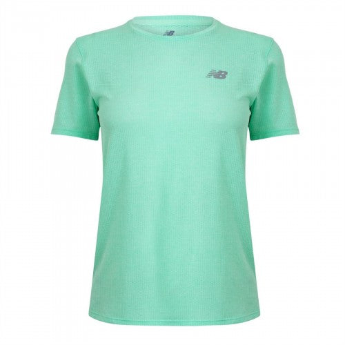 Front - New Balance Womens/Ladies Performance Short-Sleeved Running T-Shirt
