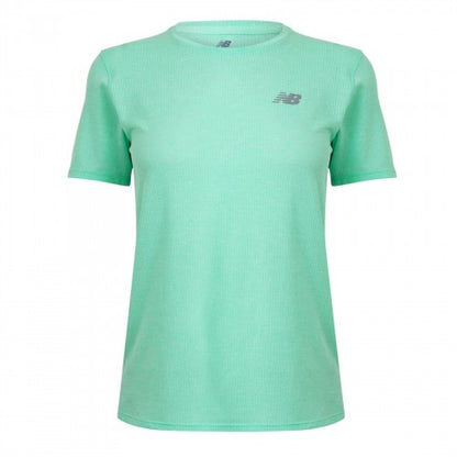 Front - New Balance Womens/Ladies Performance Short-Sleeved Running T-Shirt