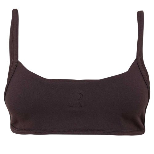 Front - Represent Womens/Ladies Represent Control Strappy Moisture Wicking Crop Top