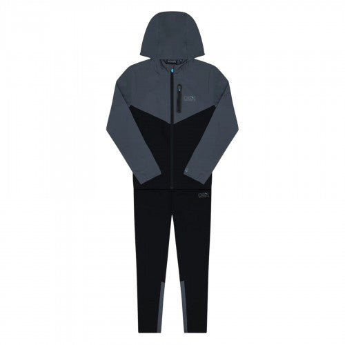 Front - OEX Childrens/Kids Fell Long-Sleeved Tracksuit