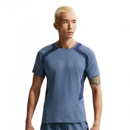 Front - Nike Mens Performance Fitted Gym T-Shirt