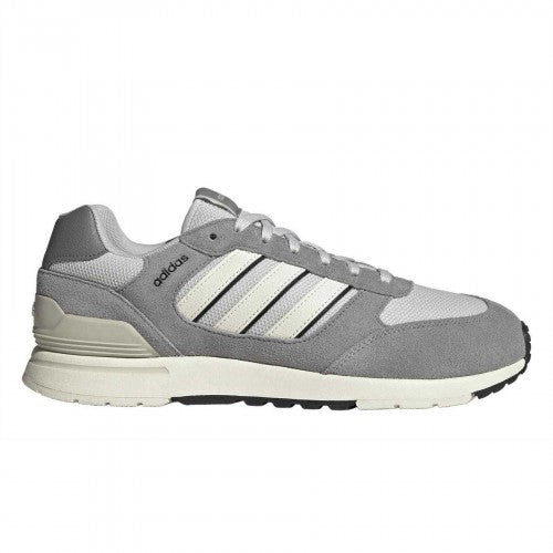 Front - Adidas Mens Run 80s Suede Trainers