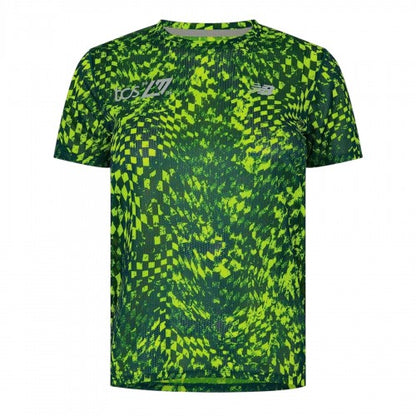 Front - New Balance Womens/Ladies Performance Short-Sleeved Running Top