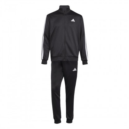 Front - Adidas Mens 3 Stripes Fleece Tracksuit