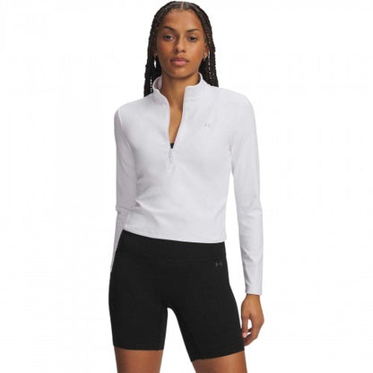 Front - Under Armour Womens/Ladies Motion Half Zip Tracksuit Top