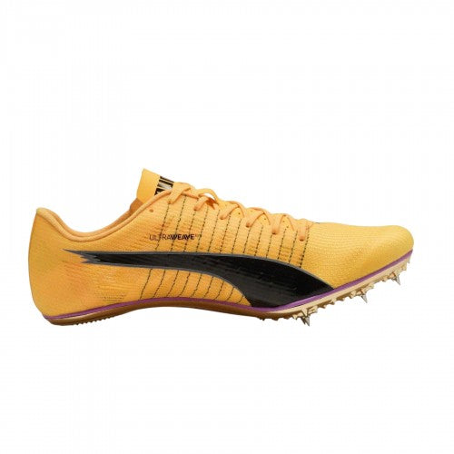 Front - Puma Mens Evospeed Brush 6 Spiked Running Trainers