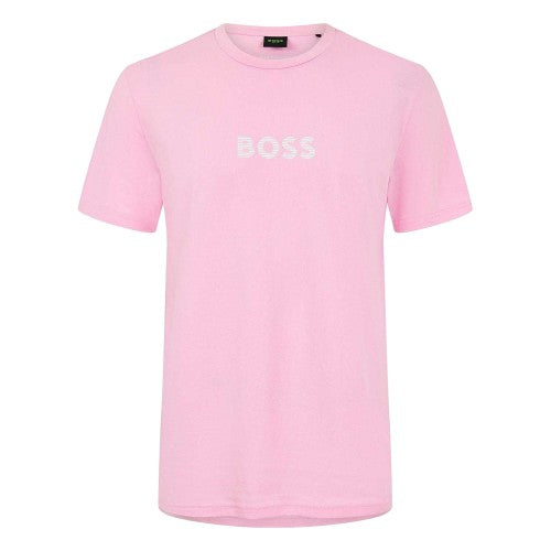 Front - Boss Mens Sailfish Logo T-Shirt