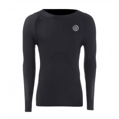 Front - Skins Mens Crew Neck Long-Sleeved Base Layer Top