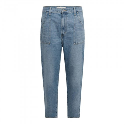 Front - Levis Womens/Ladies High Waist Mom Jeans