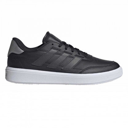 Front - Adidas Mens Courtblock Trainers
