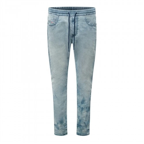 Front - Diesel Mens 2060 D Strukt Light Wash Slim Jeans